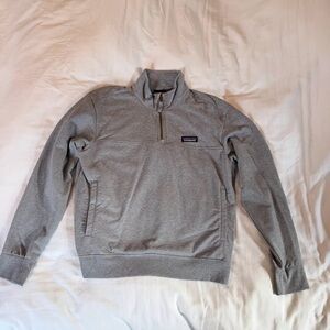 Patagonia Zip-Up Gray Sweater
